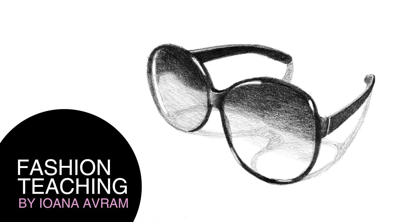 1280x720 how to draw sunglasses - Goggles Drawing