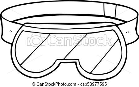 450x281 cartoon safety goggles - Goggles Drawing