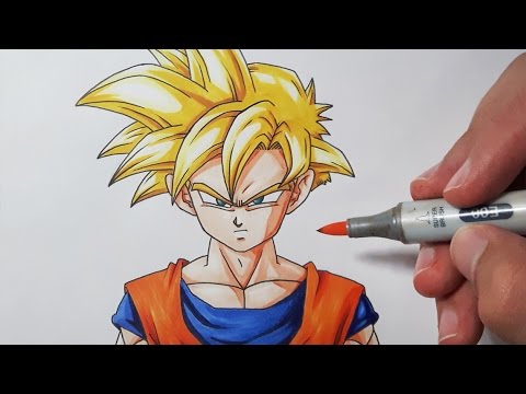 480x360 How To Draw Gohan Super Saiyan - Gohan Drawing