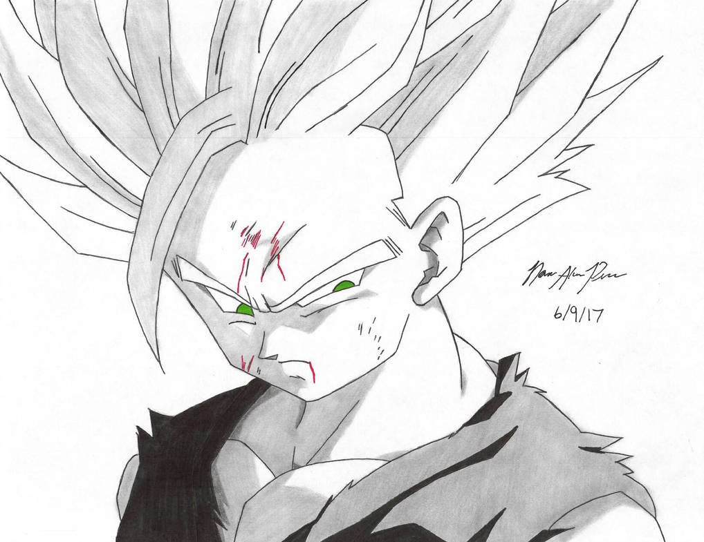 1018x785 Gohan Drawing - Gohan Drawing