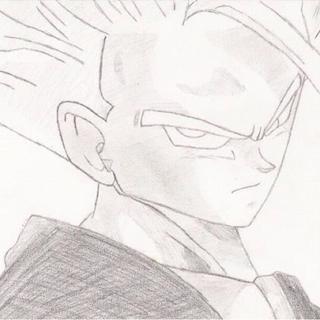 320x320 Gohan Drawing I Did A While Back - Gohan Drawing
