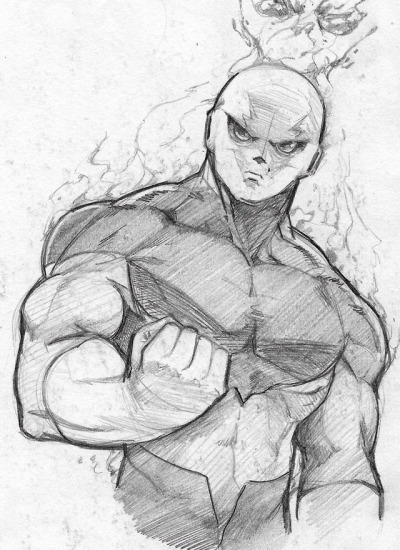 400x550 Jiren Vs Vegeta Tumblr - Goku And Vegeta Drawing