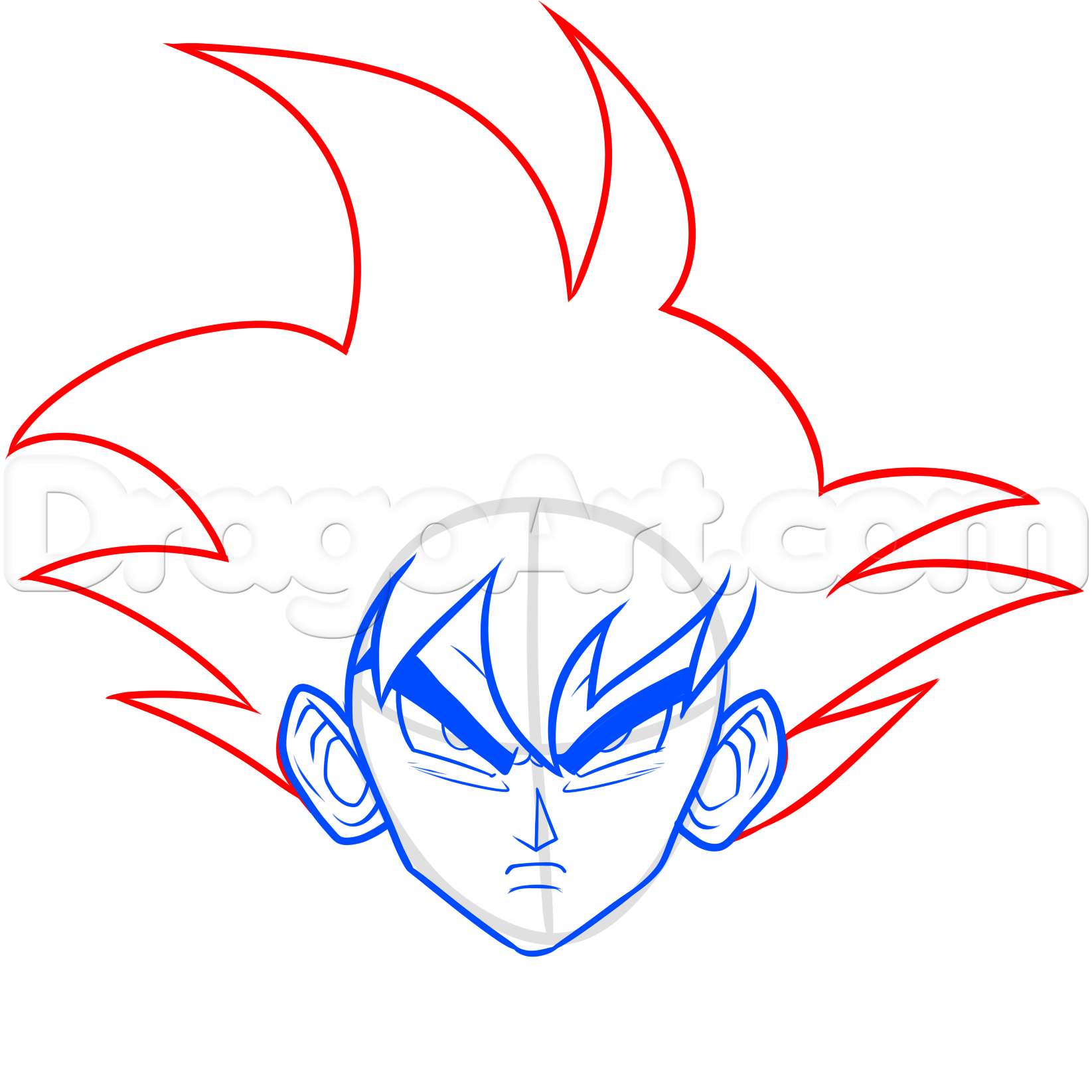 Goku Drawing Easy at PaintingValley.com | Explore collection of Goku ...