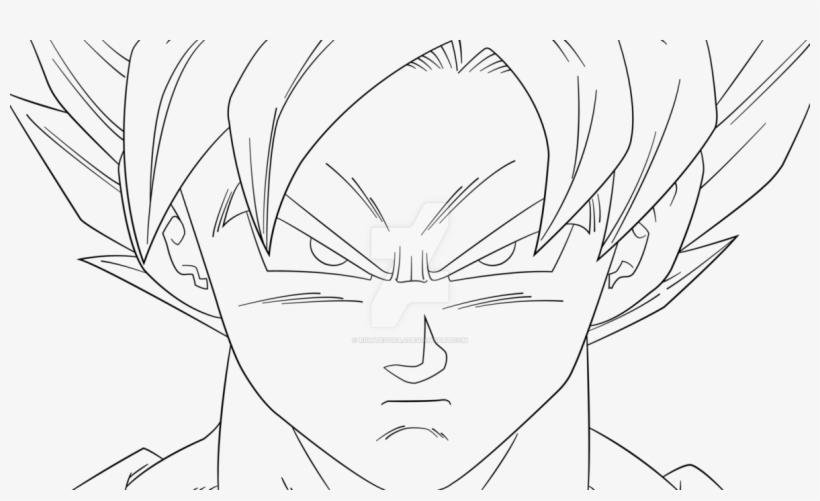 Goku Drawing Easy At Paintingvalley Com Explore Collection Of