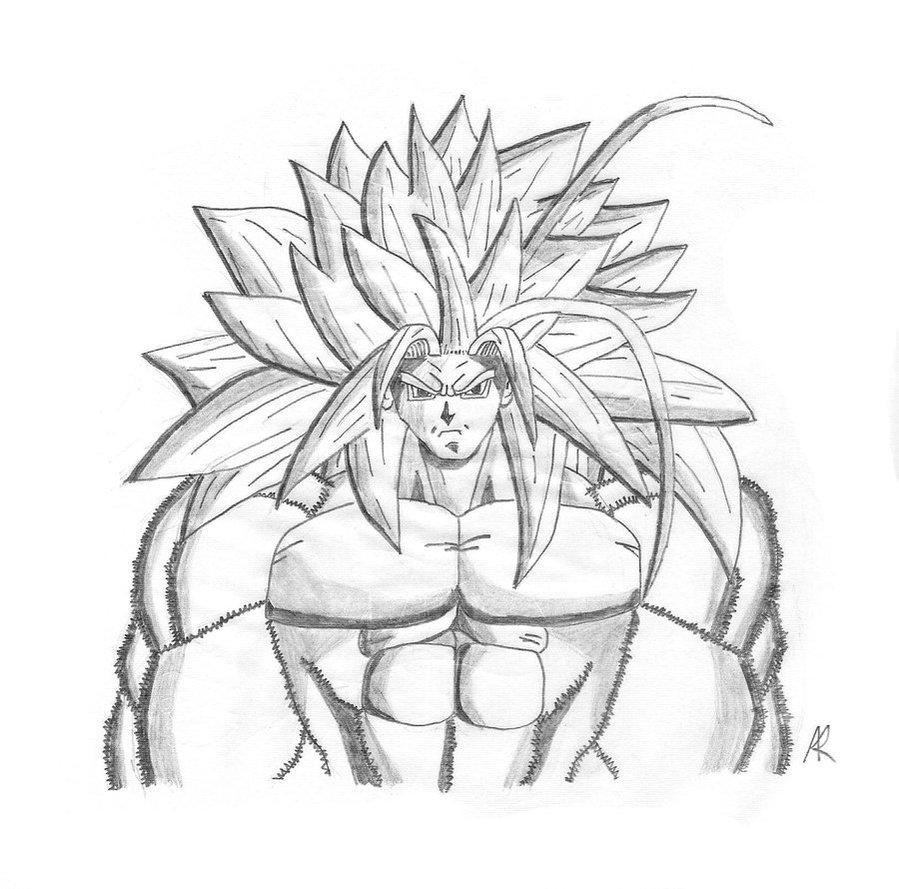 Goku Drawing Super Saiyan 5 at Explore collection