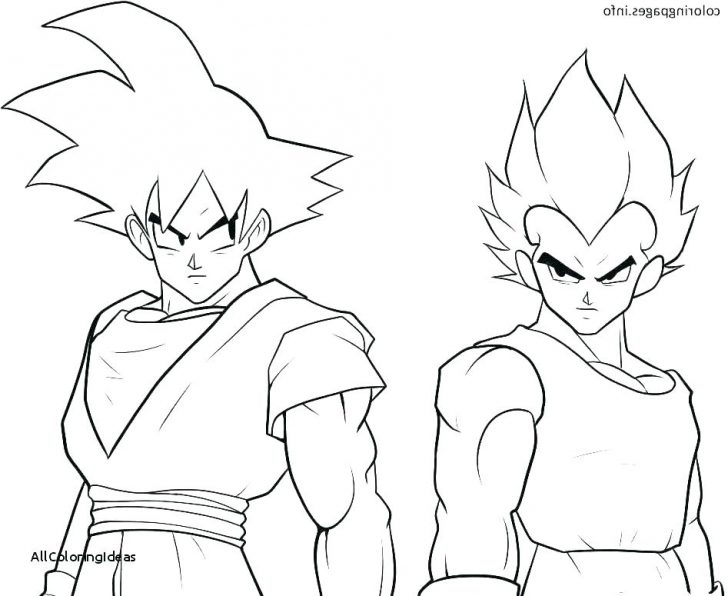 728x596 coloring pages of goku super saiyan dragon ball z god pictures - Goku Drawing Super Saiyan 5