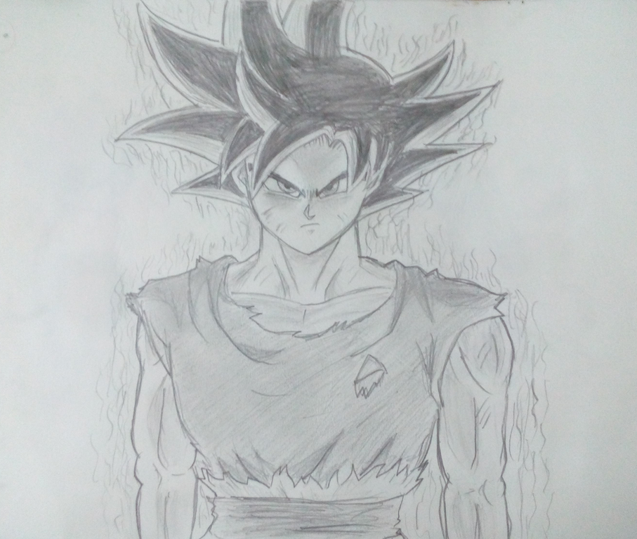 Goku Pencil Drawing at PaintingValley.com | Explore collection of Goku ...