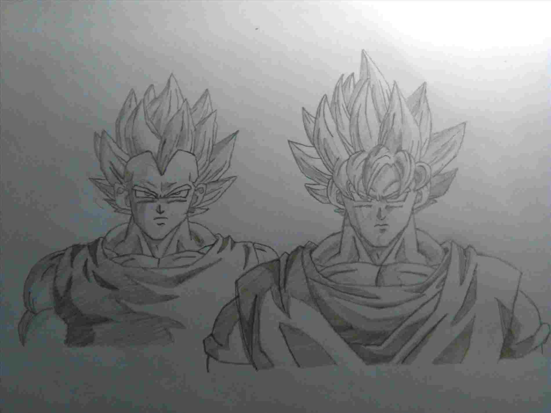1900x1425 Pencil Goku Black Drawing Rkappa Kapparhredditcom Critiques Pencil - Goku Pencil Drawing
