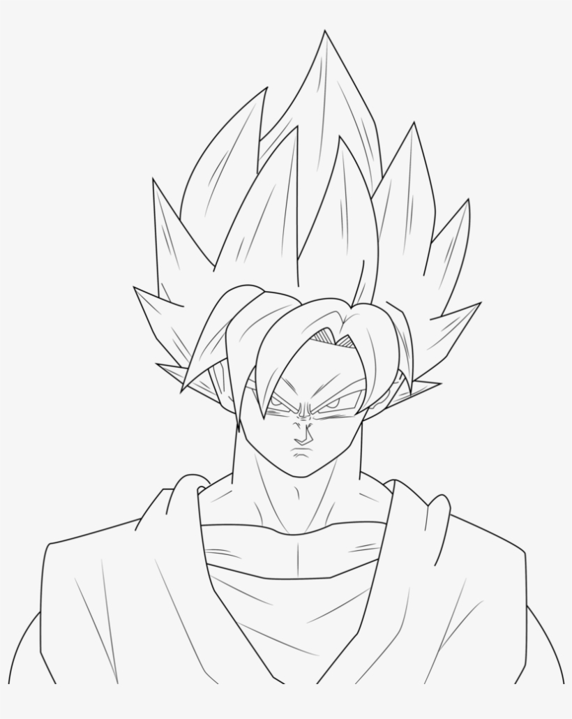 820x1030 Goku Ssgss Drawing At Getdrawings - Goku Ssgss Drawing