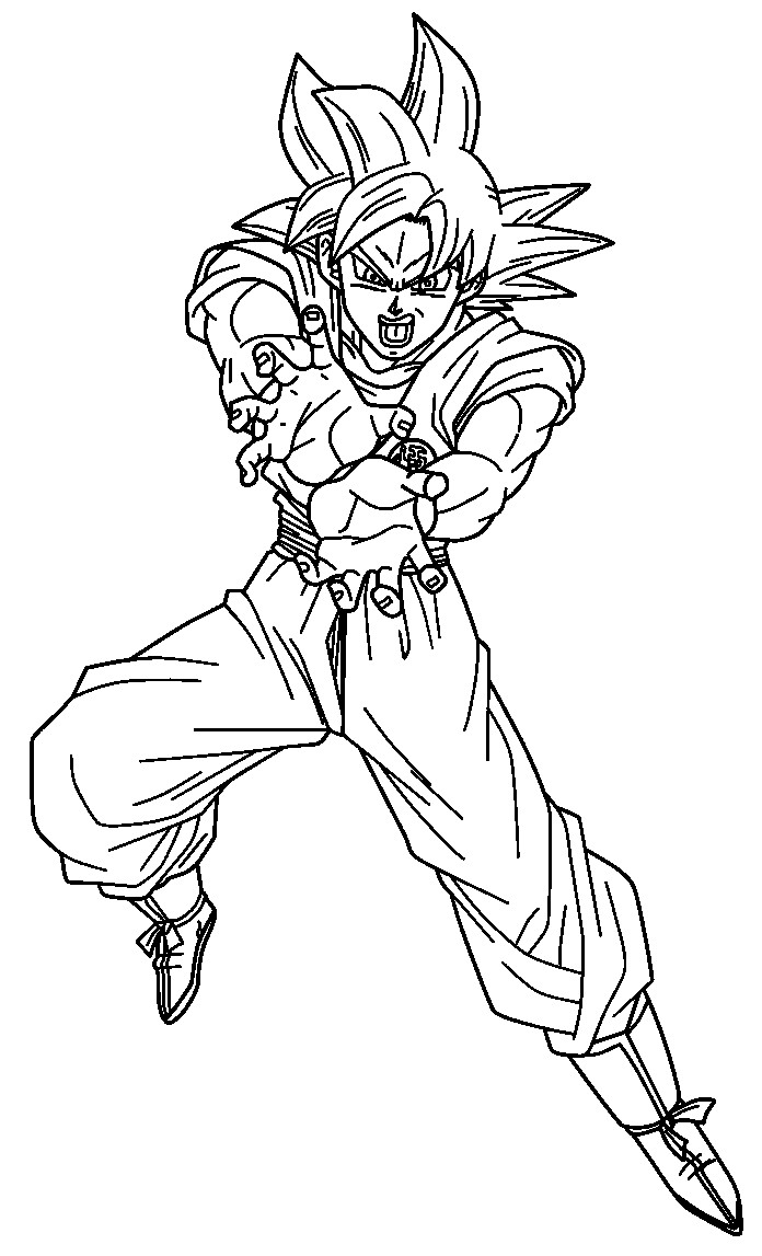 Goku Sketch Step By Step at PaintingValley.com | Explore collection of ...