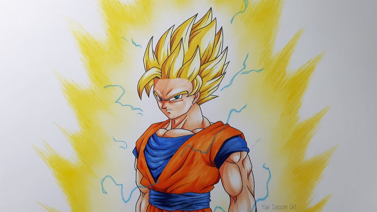  Goku  Ssj  Drawing at PaintingValley com Explore 