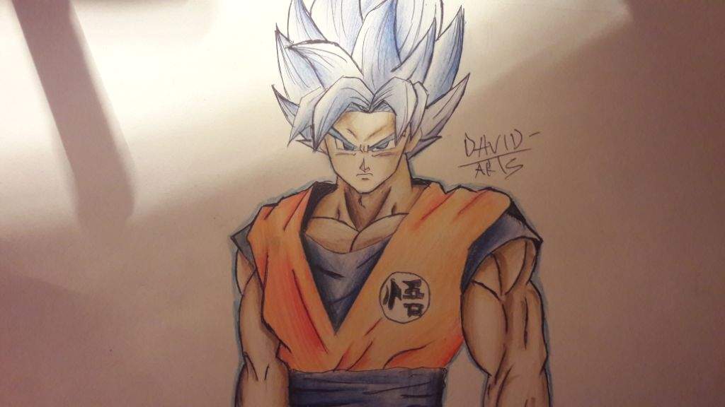 1024x576 Drawing Goku Ssj Blue Dbz Amino - Goku Ssj Drawing