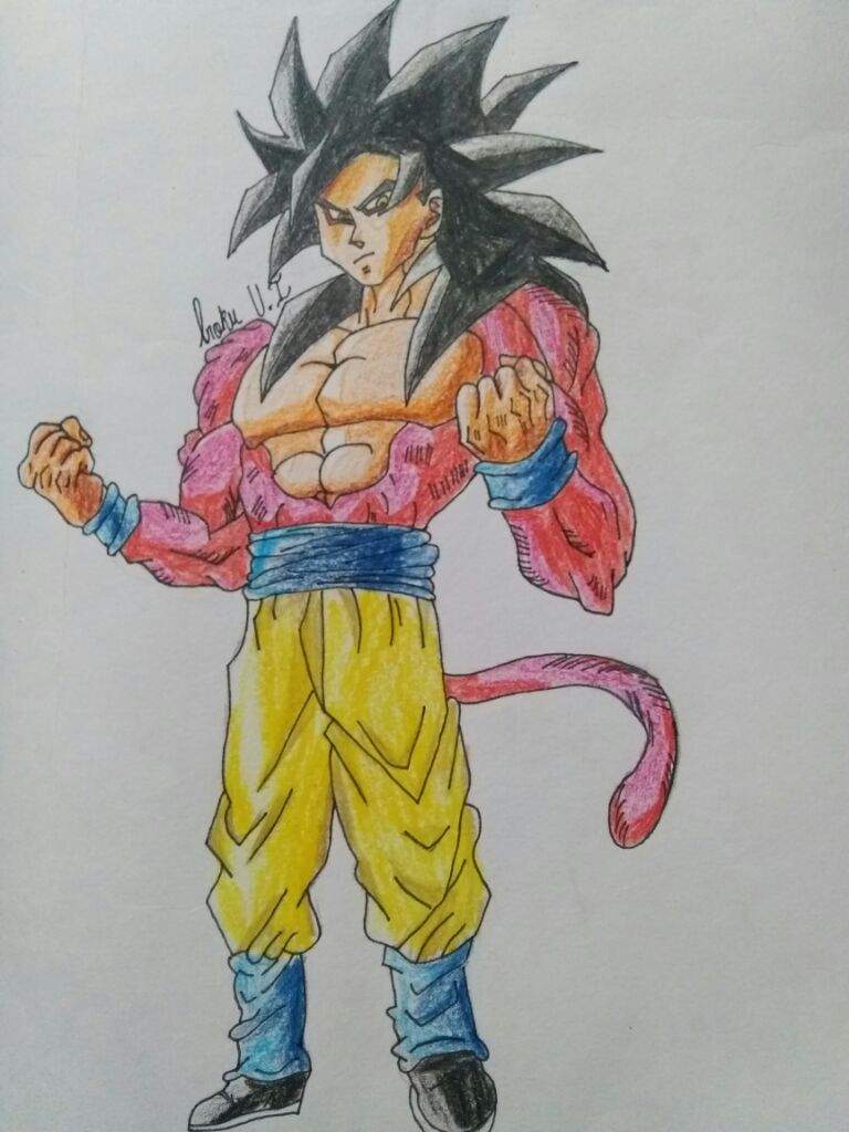 Goku Ssj Drawing At Explore Collection Of Goku Ssj