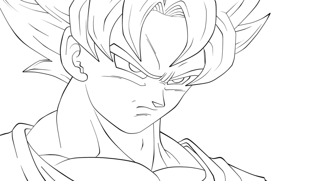 Goku Ssj Drawing at PaintingValley.com | Explore collection of Goku Ssj ...