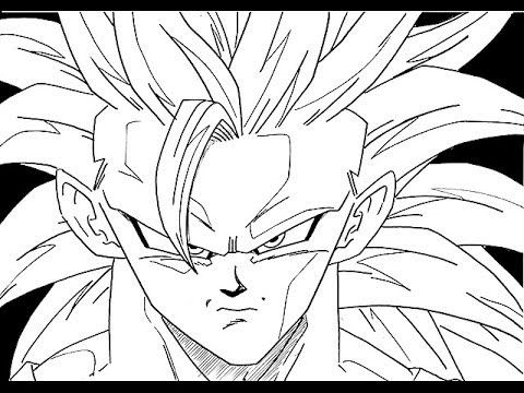 480x360 how to draw goku full body learn to sketch drawings, goku - Goku Ssj3 Drawing