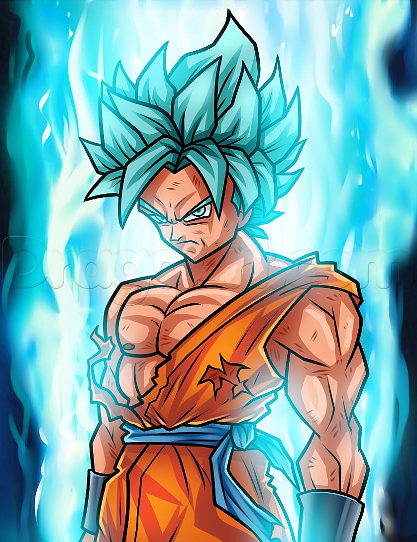 Goku Super Saiyan Drawing at PaintingValley.com | Explore ...