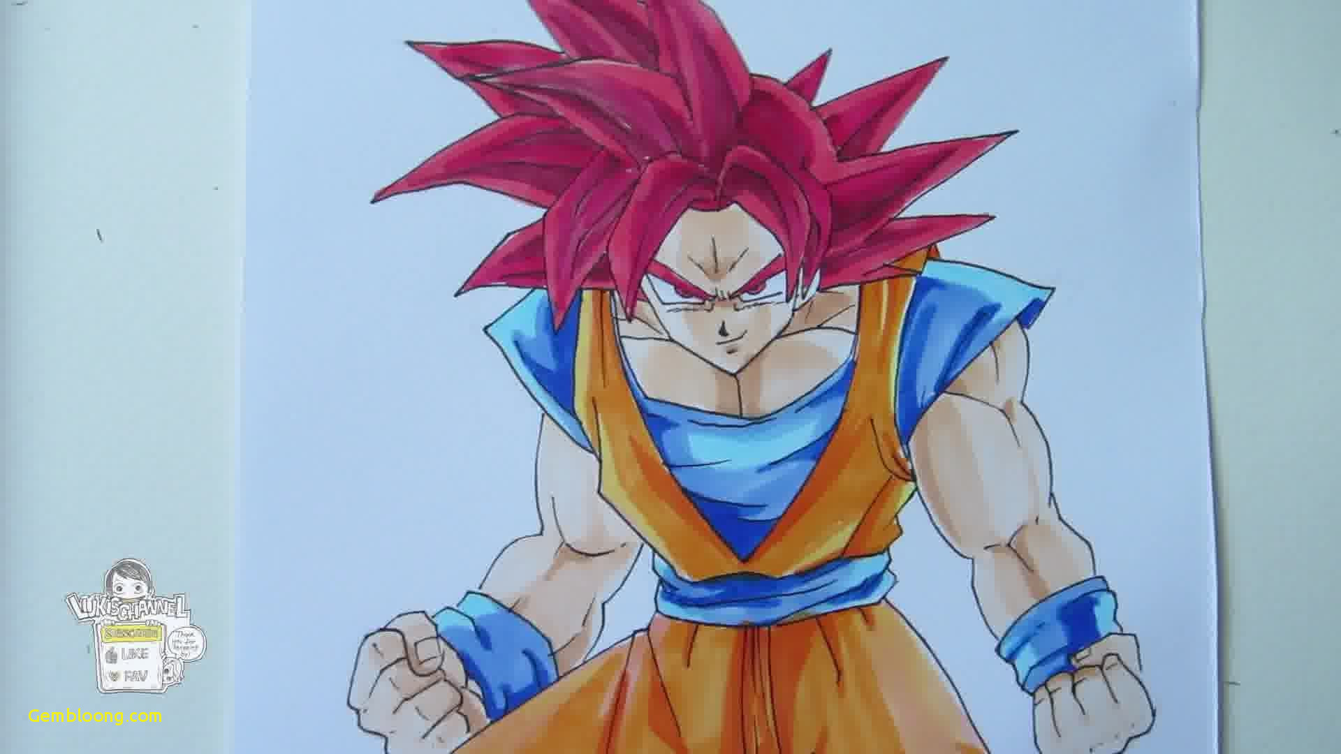1920x1080 how to draw goku super saiyan god genuine how to draw vegito - Goku Super Saiyan Drawing