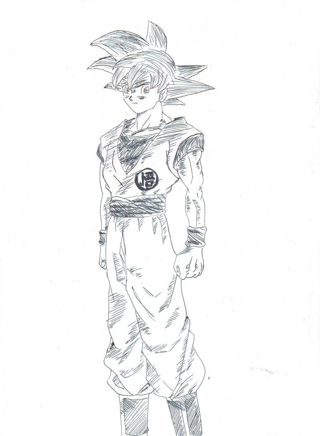 1024x1397 Dragon Ball Z Battle Of Gods Super Saiyan God Drawing Hd - Goku Super Saiyan God Drawing