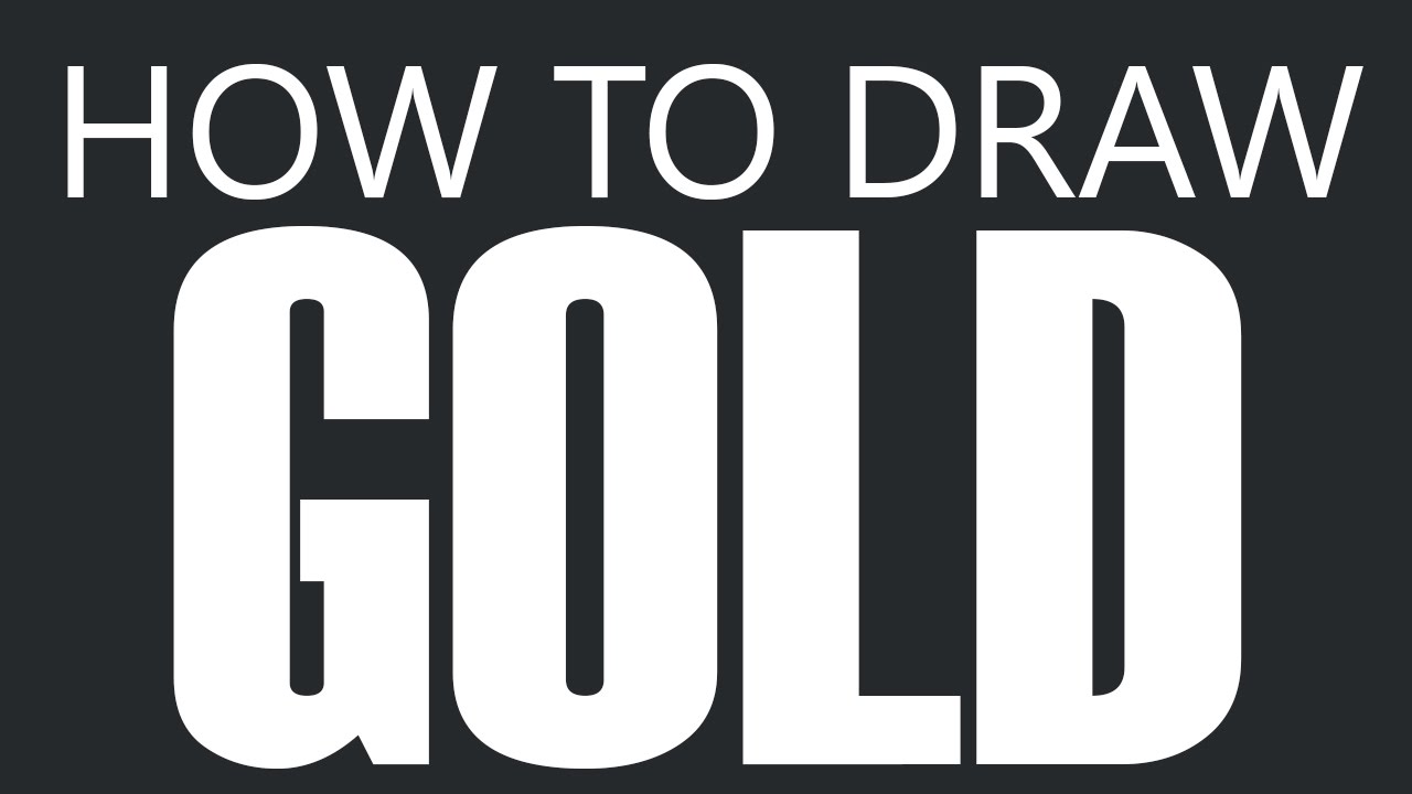 1280x720 how to draw gold bars - Gold Bar Drawing