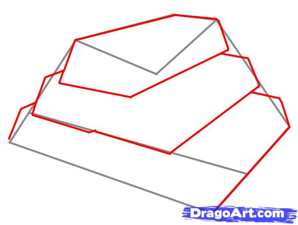 609x460 draw gold, step - Gold Bar Drawing