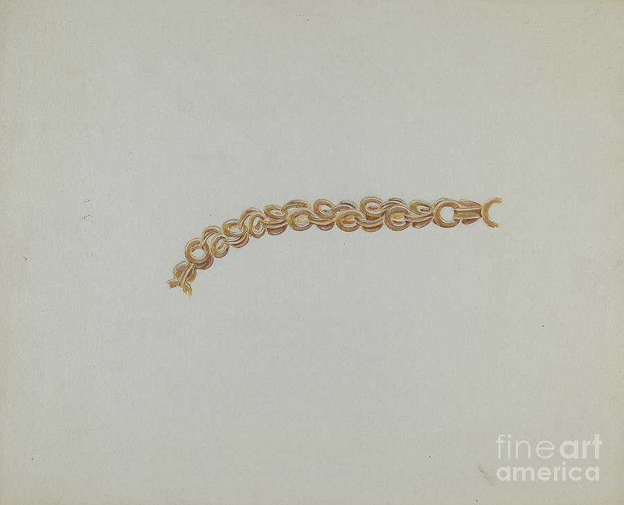 900x729 Gold Chain Drawing - Gold Chain Drawing