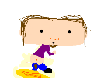 300x250 man with wide face takes dump on gold coin drawing - Gold Coin Drawing