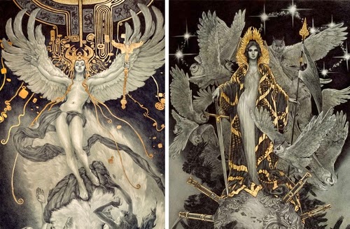 500x328 Design Stack A Blog About Art, Design And Architecture Ballpoint - Gold Leaf Drawing