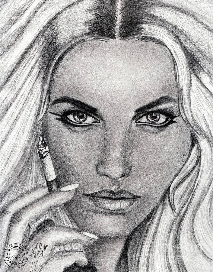 706x900 Gold Leaf Drawing - Gold Leaf Drawing