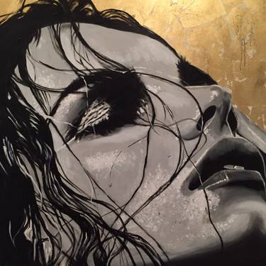375x375 Gold Leaf Painting - Gold Leaf Drawing