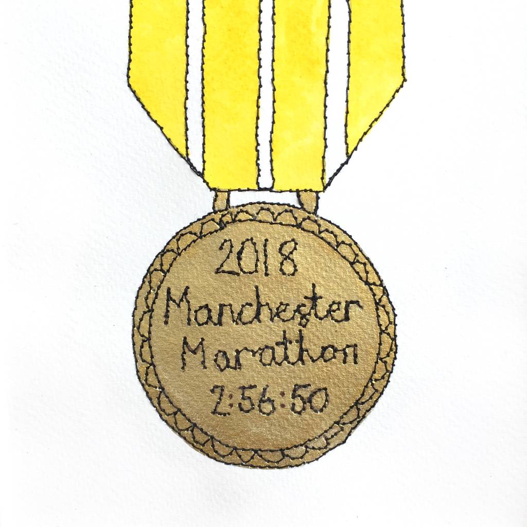 1024x1024 hand painted and embroidered gold medal for dad - Gold Medal Drawing
