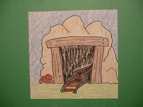 480x360 let's draw a gold mine! - Gold Mine Drawing