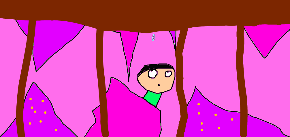 1006x476 supa koopa walking through an old gold mine - Gold Mine Drawing