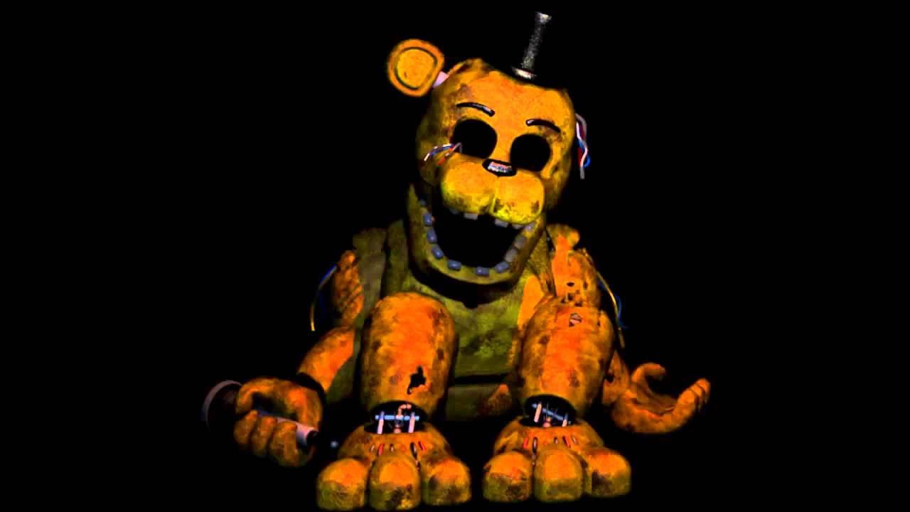 1280x720 how to draw withered golden freddy - Golden Freddy Drawing