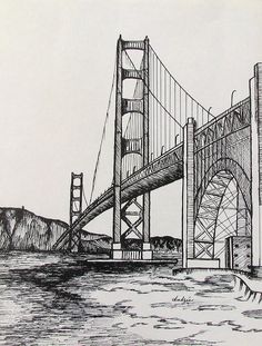 236x311 huge collection of 'golden gate bridge cartoon drawing' download - Golden Gate Bridge Cartoon Drawing