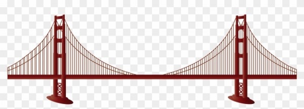 600x217 golden gate bridge drawing - Golden Gate Bridge Drawing
