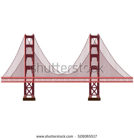 450x470 golden gate clipart mackinac bridge - Golden Gate Bridge Drawing Clip Art