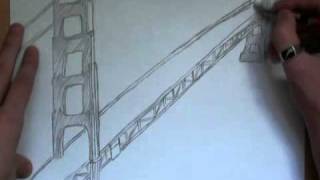 320x180 Golden Gate Bridge - Golden Gate Bridge Drawing Step By Step