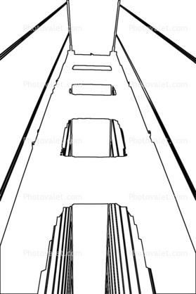 279x418 Golden Gate Bridge Outline, Line Drawing, Shape Images - Golden Gate Bridge Line Drawing