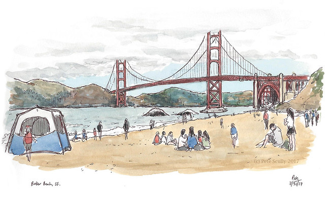 640x393 golden gate bridge petescully - Golden Gate Drawing