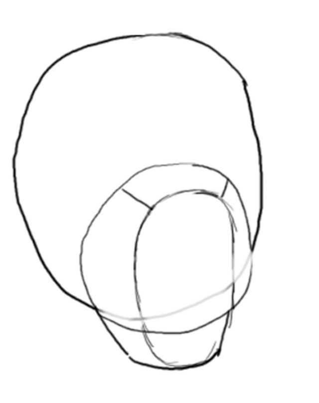 640x809 how to draw a golden retriever face - Golden Retriever Line Drawing