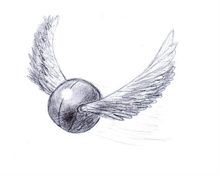 436x350 the golden snitch - Golden Snitch Drawing