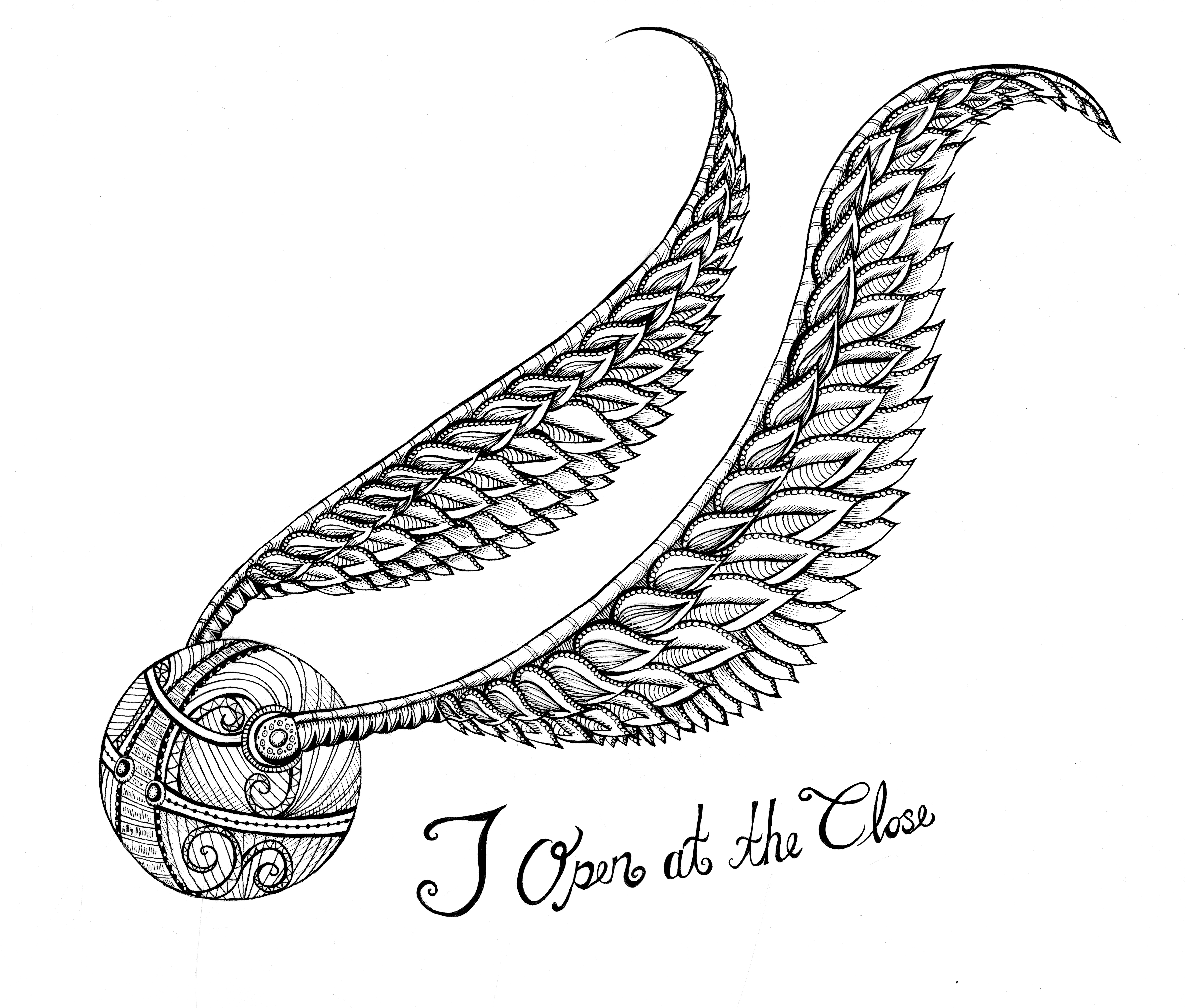 Golden Snitch Drawing At PaintingValley Explore Collection Of 