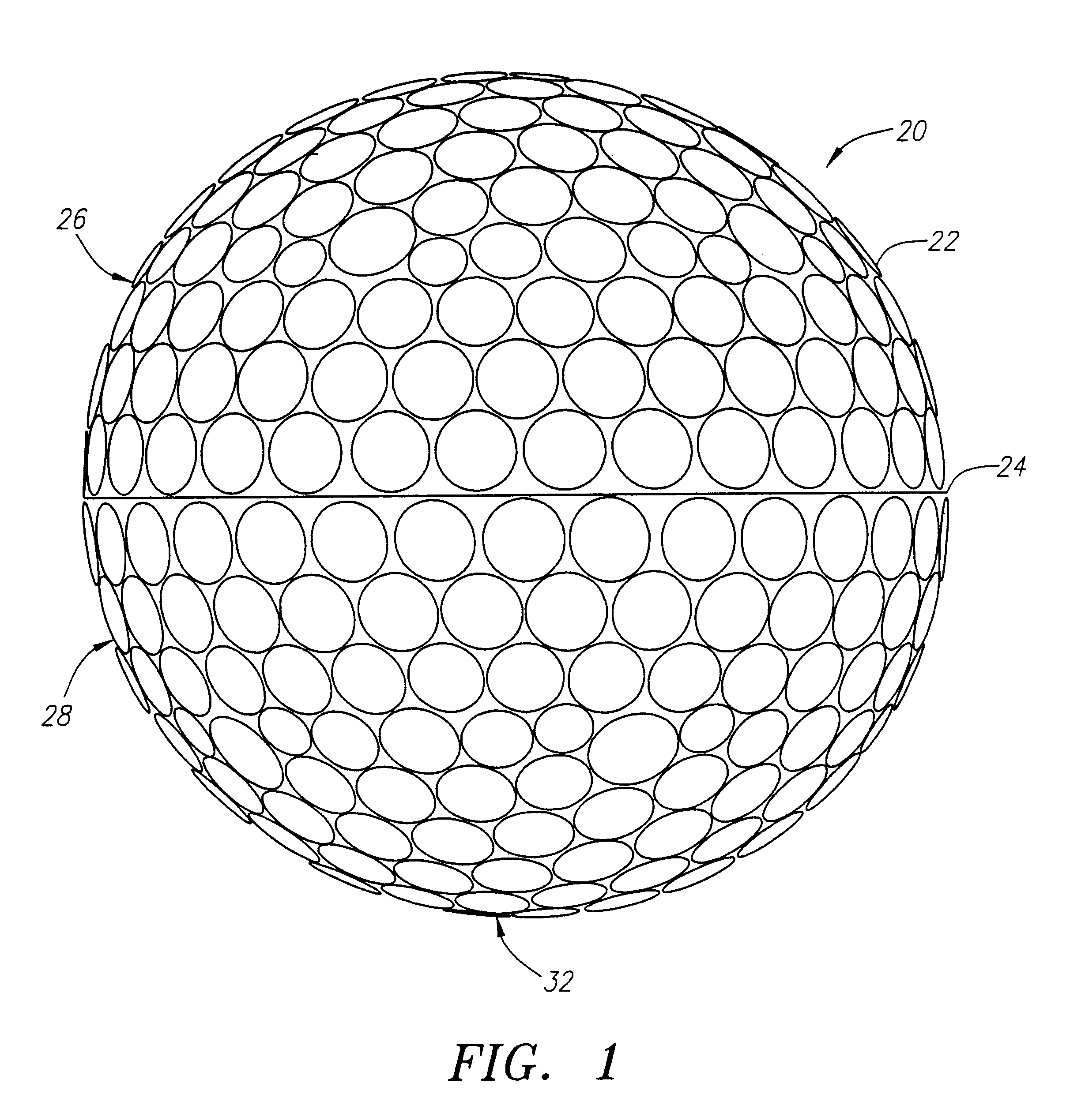2415x2539 Patent - Golf Ball Drawing