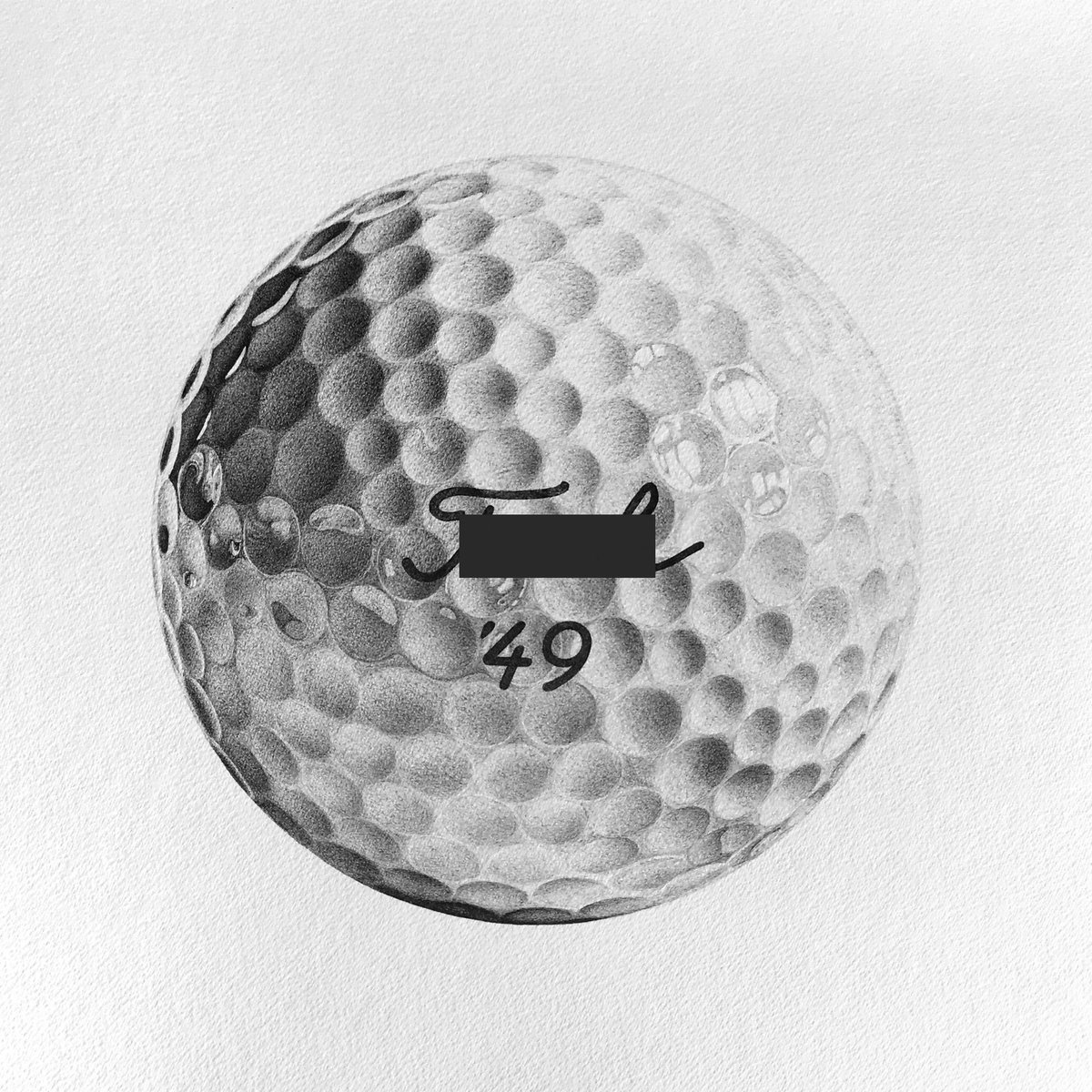 1200x1200 Chris Price On Twitter Giant Golf Ball - Golf Ball Drawing
