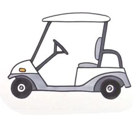468x406 Floor Scrubber And Golf Cart Batteries Ps Janitorial - Golf Cart Drawing