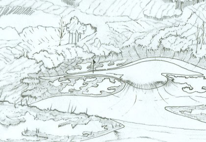 420x290 brandon's portfolio arnold palmer golf course design - Golf Course Drawing