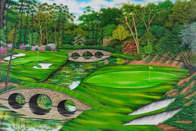 768x512 a sampling of valentino dixon's surreal golf drawings - Golf Drawings