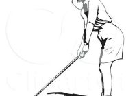 200x140 golf flag clipart golf flag drawing - Golf Flag Drawing
