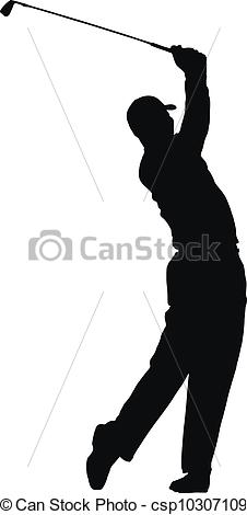 226x470 Huge Collection Of 'golf Player Drawing' Download More Than - Golf Player Drawing