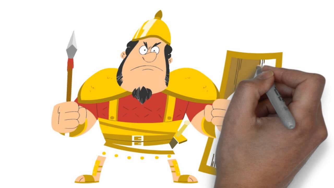 1280x720 drawing goliath - Goliath Drawing